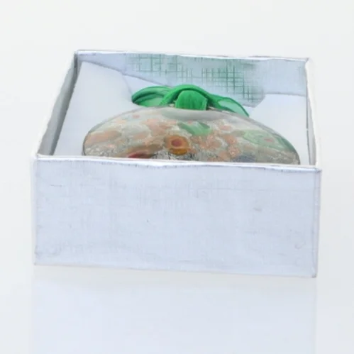 Italiensk håndlavet halssmykke (str. Kasse 9 x 6 cm)