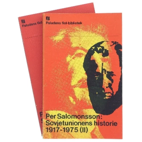 Sovjetunionens historie 1917-1975 (Bind 1 og Bind 2) af Per Salomonsson (2 bøger)