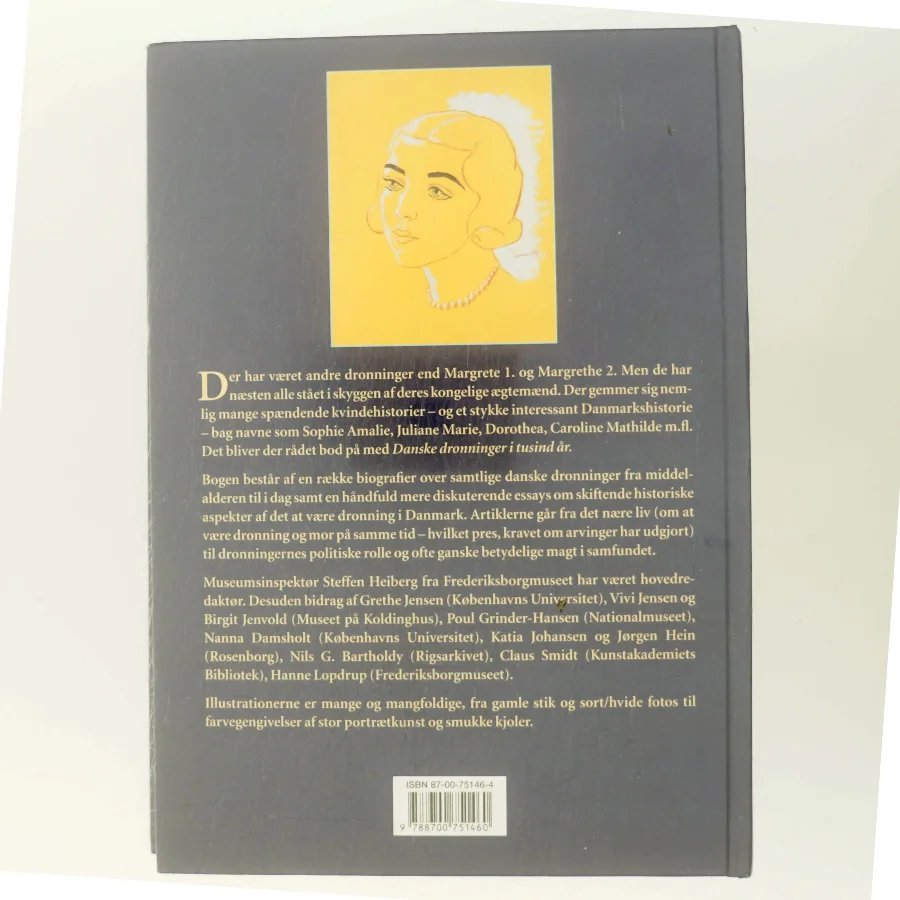 Danske dronninger i tusind år af Steffen Heiberg (Bog)
