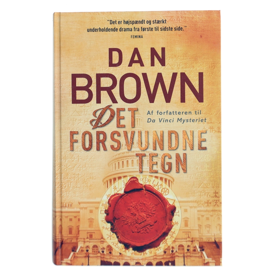 Det Forsvundne Tegn af Dan Brown (Bog)