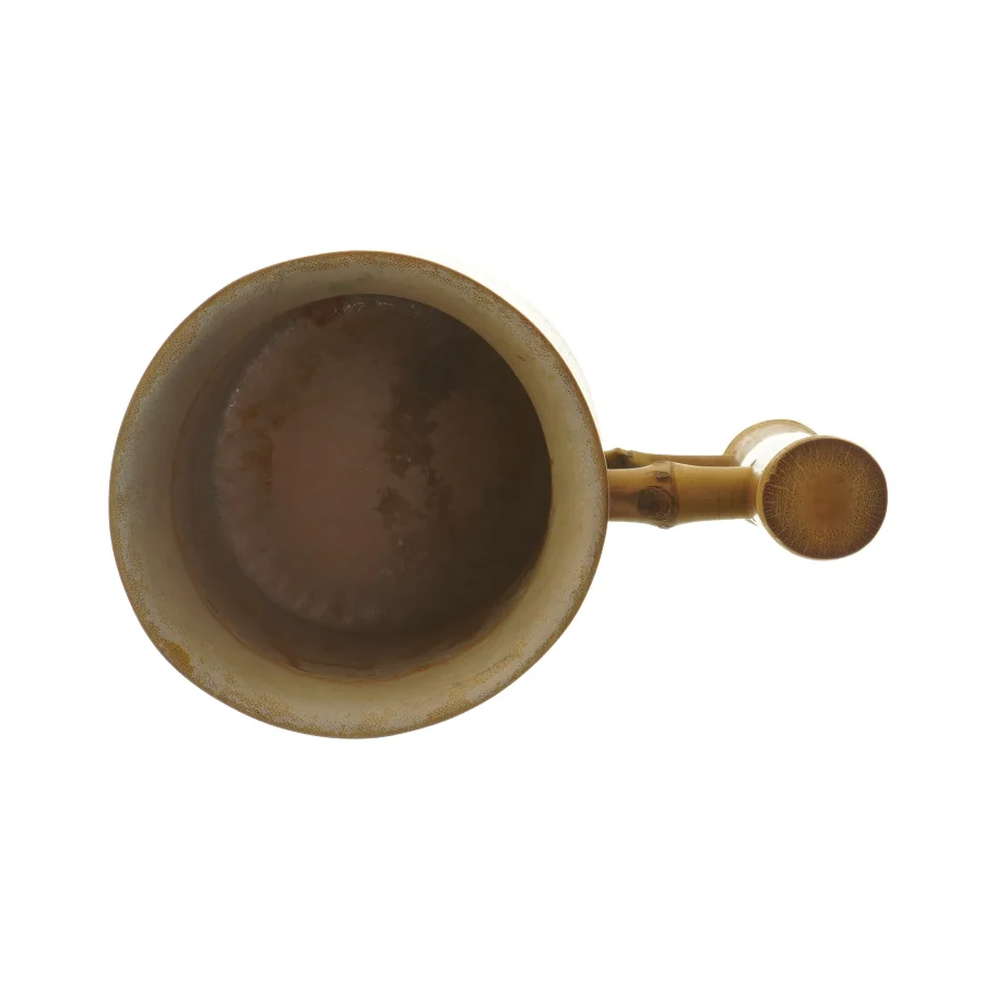 Flot unik holder af træ, mange anvendelsmuligheder (str. Ø 10,5 cm længde 18 cm)