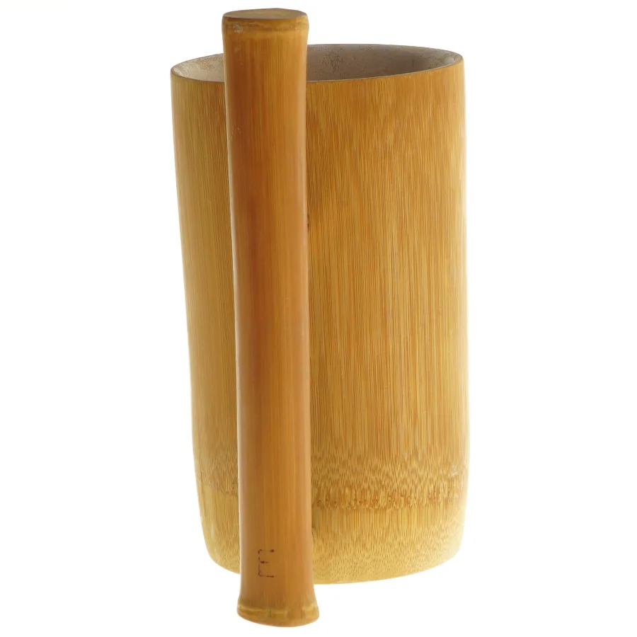 Flot unik holder af træ, mange anvendelsmuligheder (str. Ø 10,5 cm længde 18 cm)