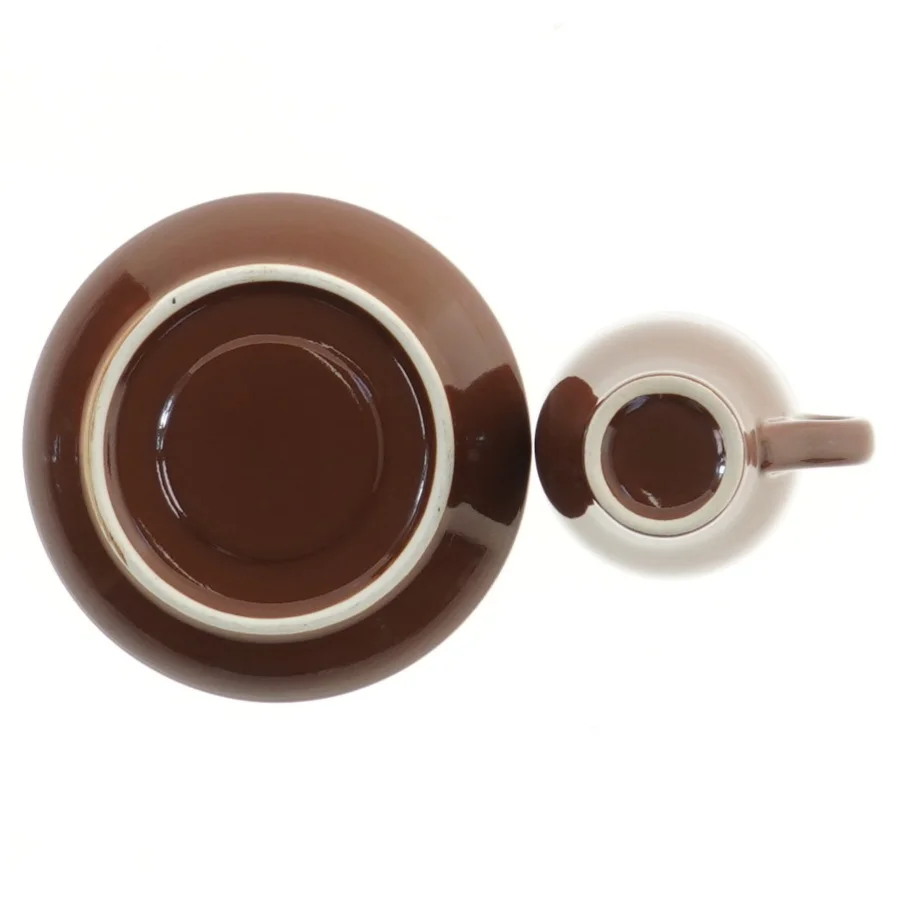 Espressokop og underkop (str. Ø 6,5 & 12,5 cm)