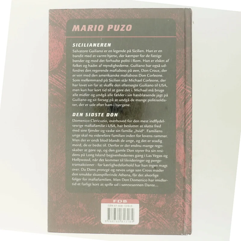 Sicilianeren : Den sidste Don af Mario Puzo (Bog)