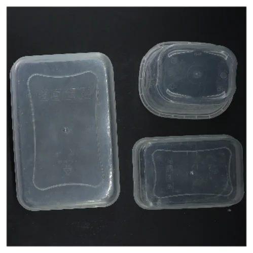 Plastbeholdere sæt (str. 20x14, 14x10, 12x10 cm)