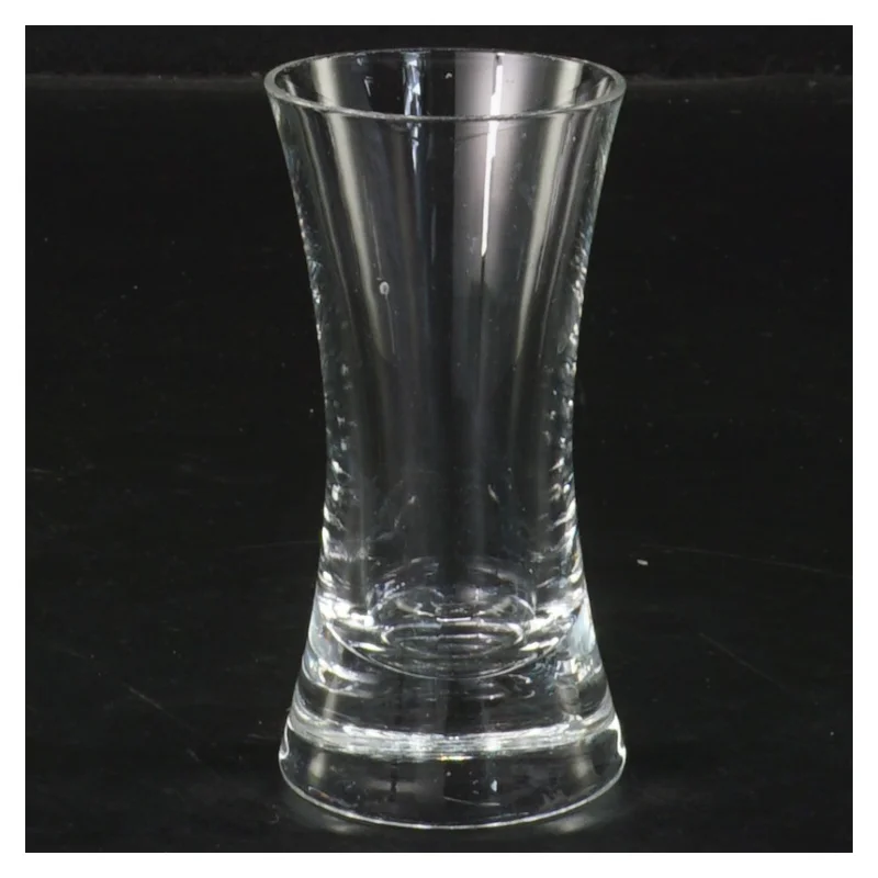 Lille glasvase (str. 8,5x4,5 cm)