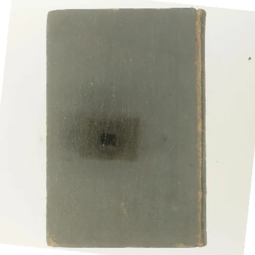 Antik bog med flot indbinding og gyldne bogstaver. Flot i reolen (Bog)