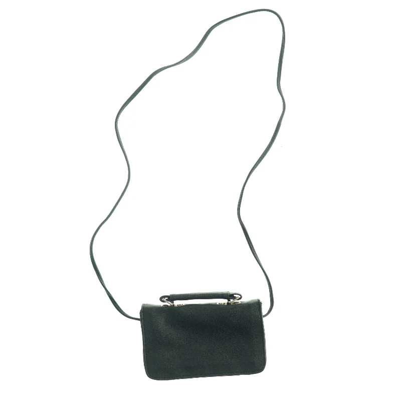 Sort skuldertaske (str. 17 x 10 cm)