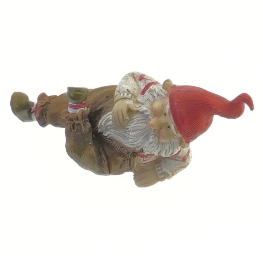 Lille dekorationsfigur af nisse (str. 13 cm)