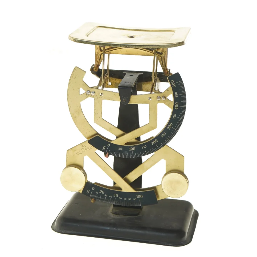 Retro vægt, flot stand (str. 21 cm)