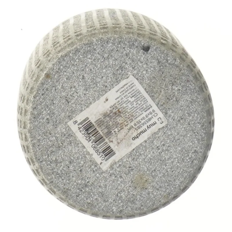 Grå skifer potte med tekstur fra Muy Mucho (str. Ø 10x13,5 cm)