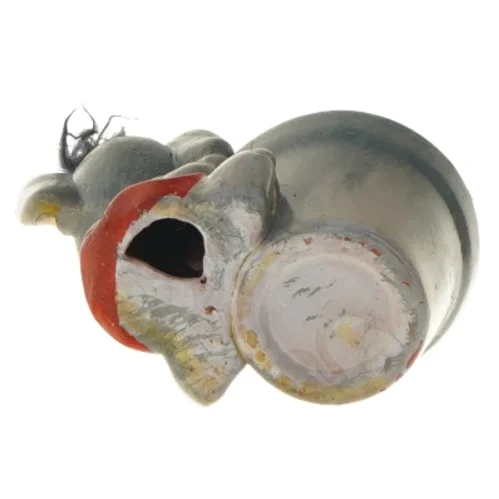 Keramik elefant urtepotte (str. 13x9 cm)