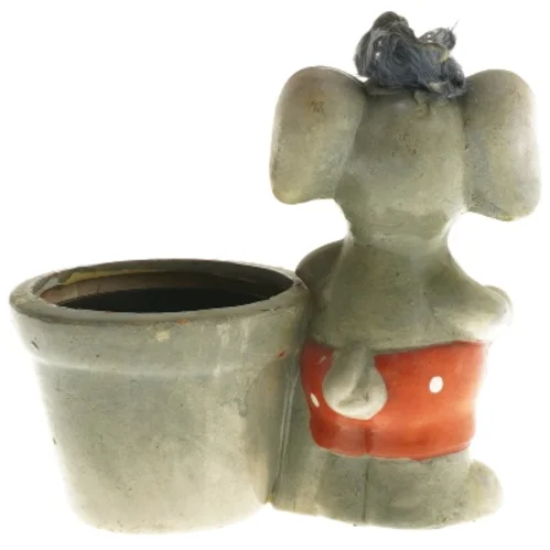 Keramisk blomsterkrukke (str. 13x13 cm)