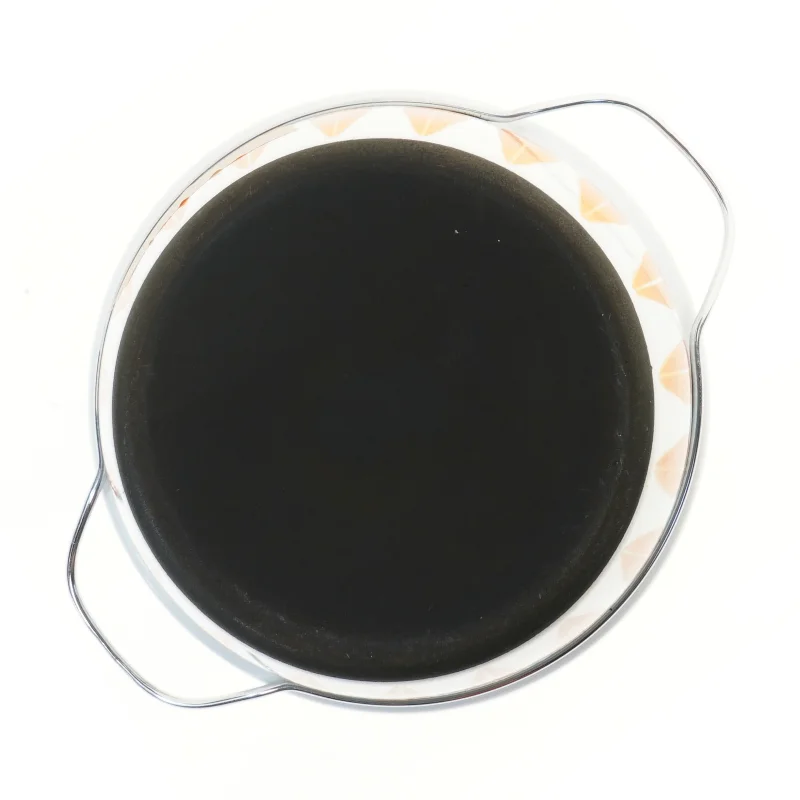 Stor Lotus Lyngby emaljegryde med låg og håndtag (str. Ø 27cm længde 13 cm)