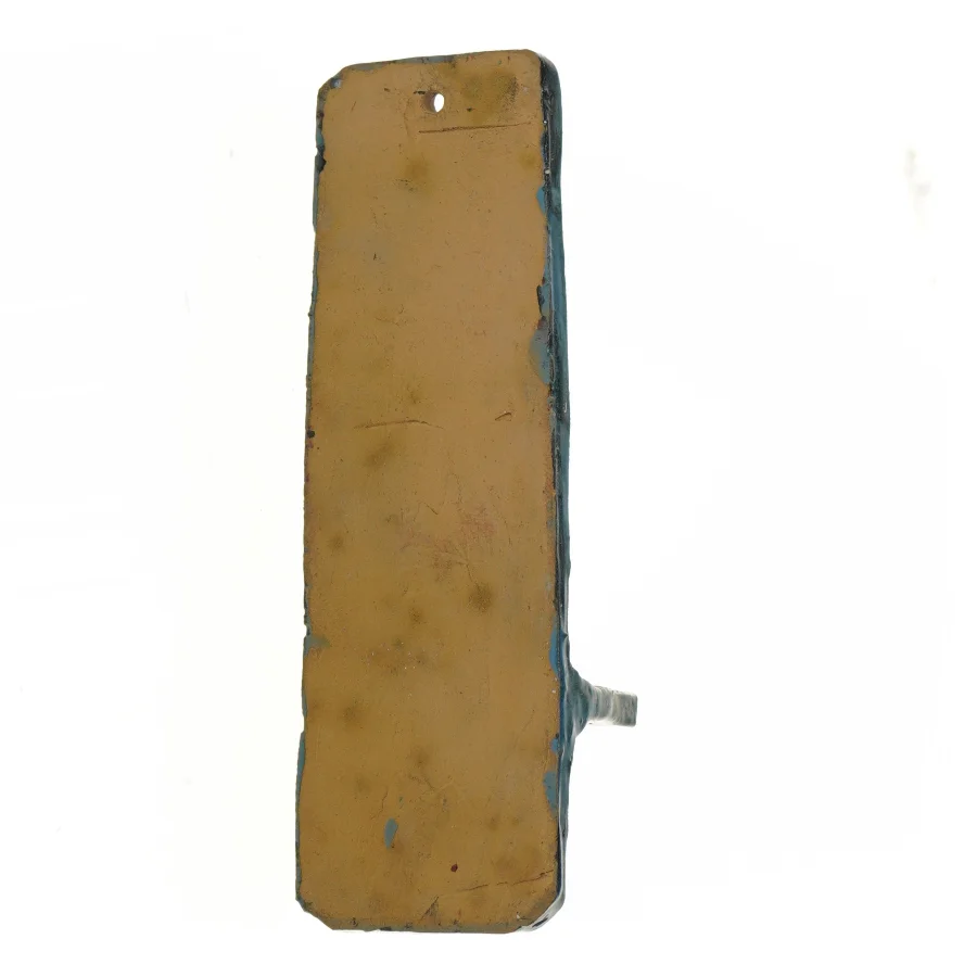 Keramisk lysestage til væg (str. 24,5x7,5 cm)