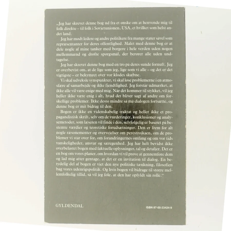 Perestrojka af Mikhail Gorbatjov (Bog)