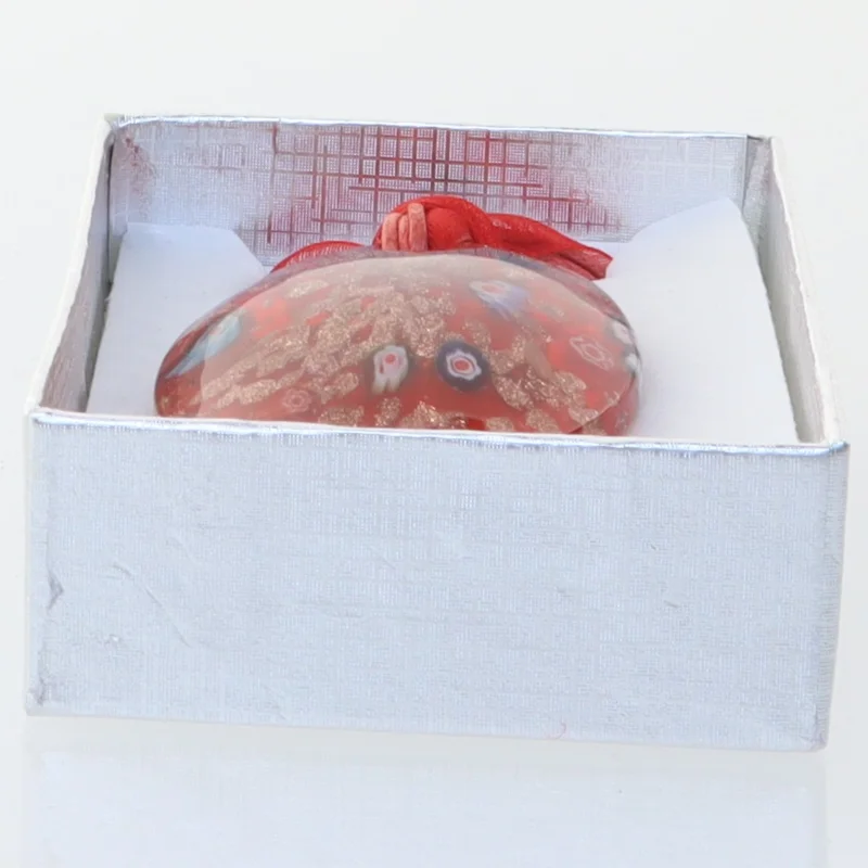 Italiensk håndlavet halssmykke (str. Kasse 9 x 6 cm)