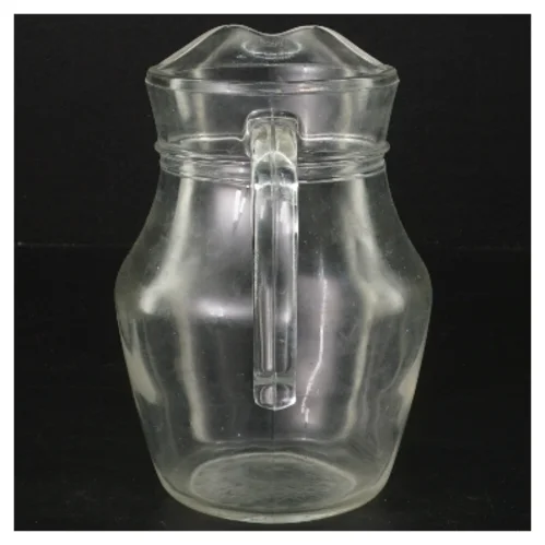 Glaskande med hank (str. 13 cm)