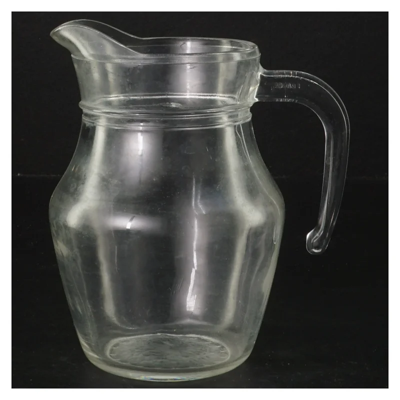 Glaskande med hank (str. 13 cm)