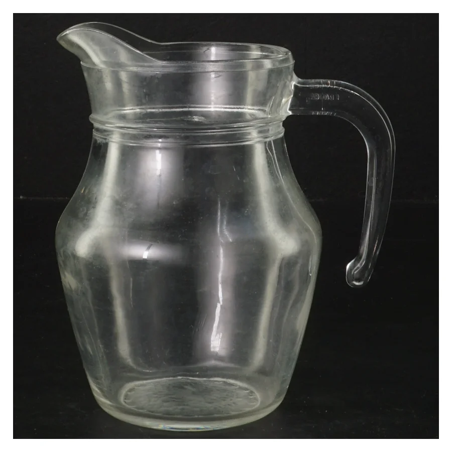 Glaskande med hank (str. 13 cm)