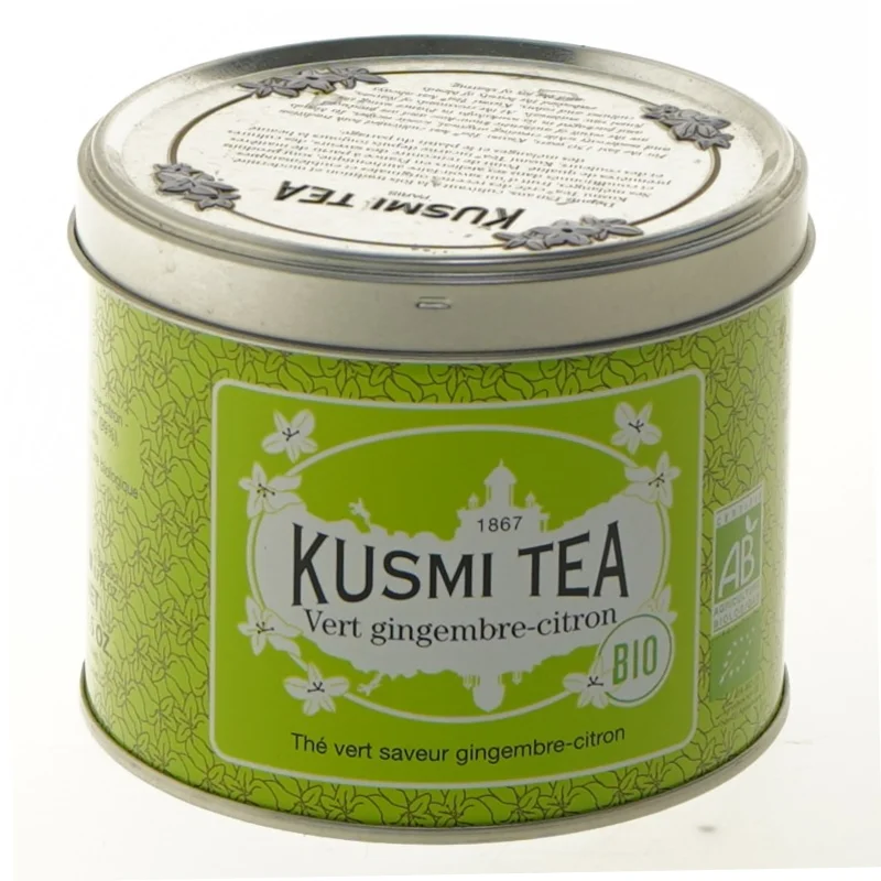 Kusmi Tea grøn te med ingefær og citron fra Kusmi Tea (str. Ø 10x8,5 cm)