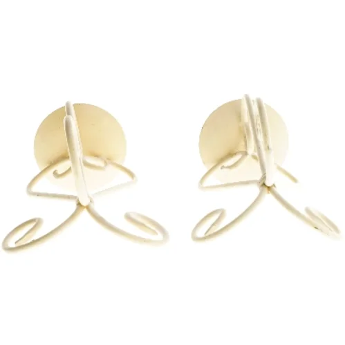 Flotte hvide lysestager (str. 2 stk 18 cm)