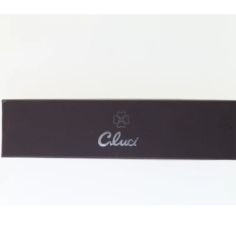 Armbåndsur med læderrem fra Cluci (str. 13 cm)