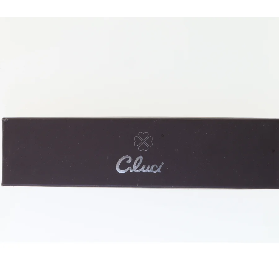 Armbåndsur med læderrem fra Cluci (str. 13 cm)