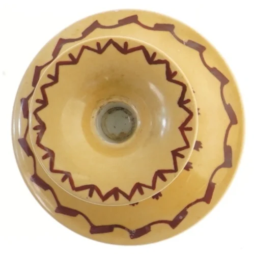 Lysestage i keramik, 9 cm fra B&G (str. 9 cm)