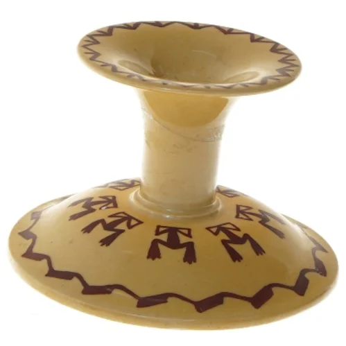 Lysestage i keramik, 9 cm fra B&G (str. 9 cm)