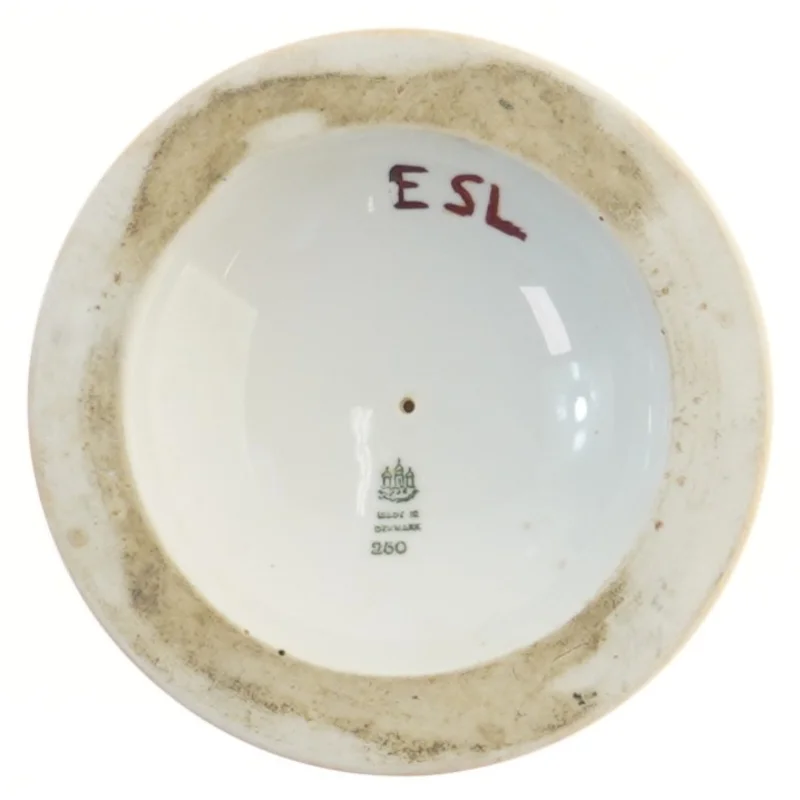 Lysestage i keramik, 9 cm fra B&G (str. 9 cm)