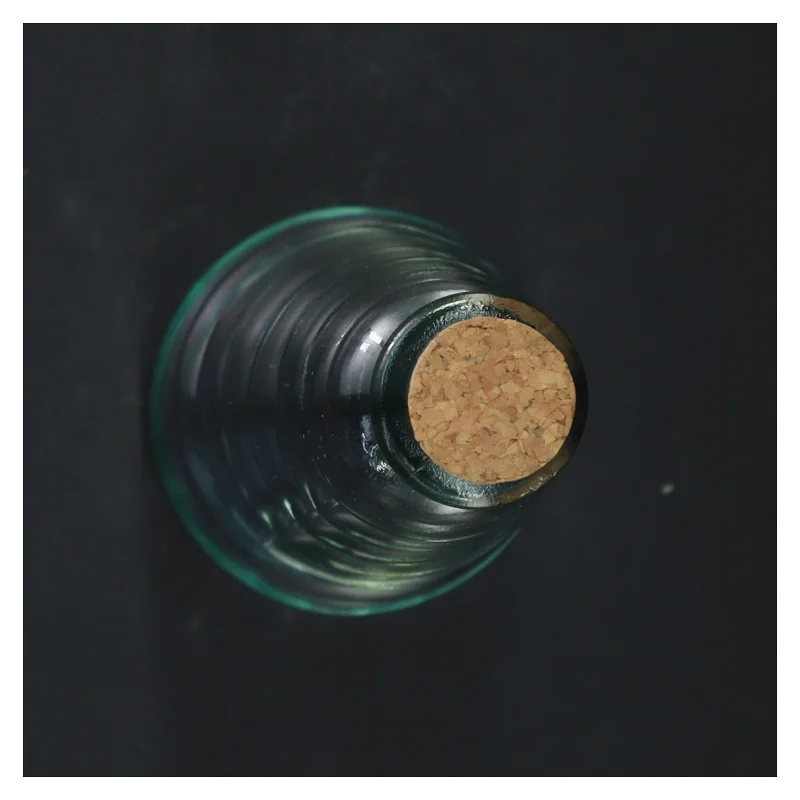 Glasflaske med korkprop (str. 27x8 cm)