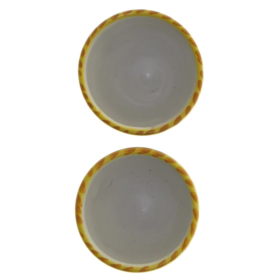 Keramiske æggebægre (str. Ø 5x6,5 cm)