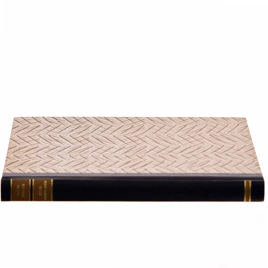 Antik bog med flot ryg og indbinding (Bog)