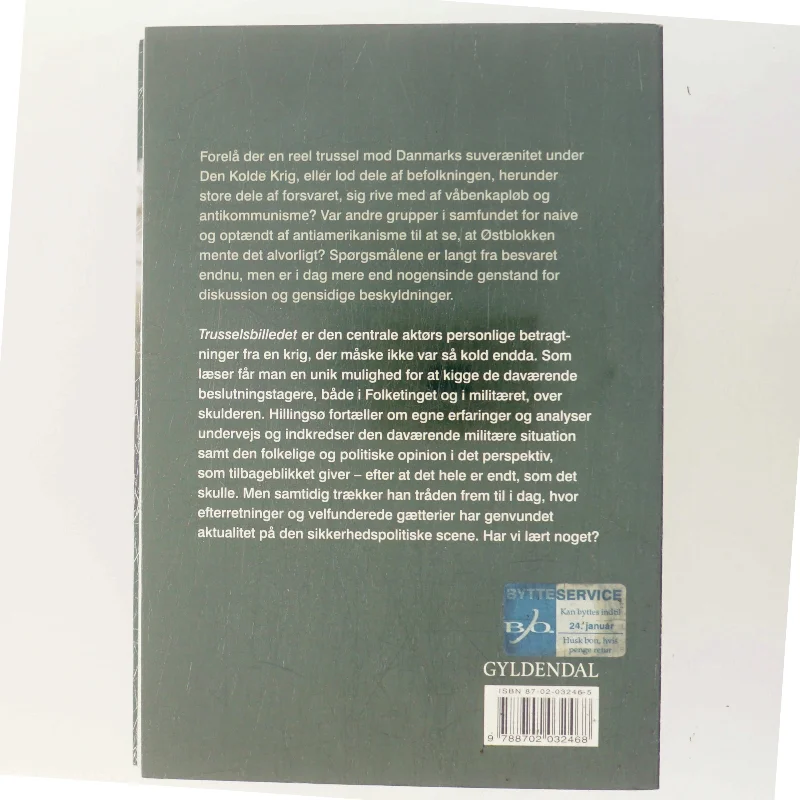 Trusselsbilledet af Kjeld Hillingsø (Bog)