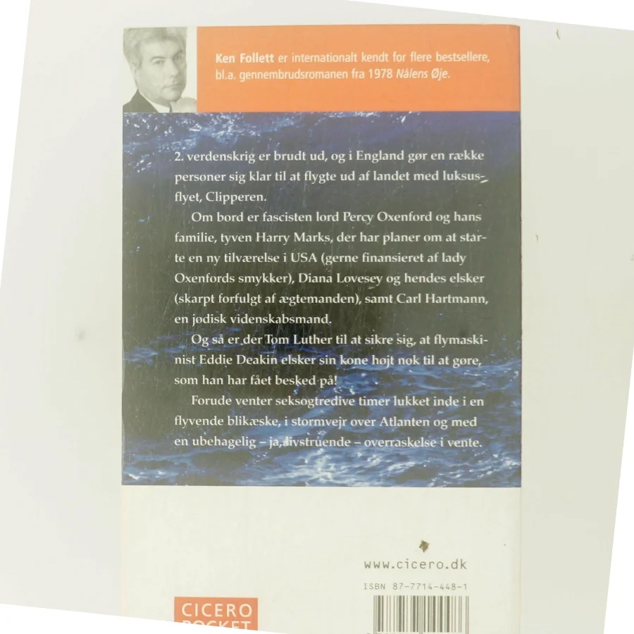 Nat over havet af Ken Follett (Bog)