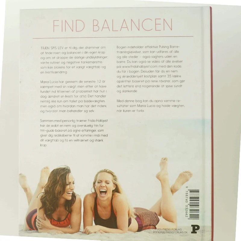 Træn, spis, lev : få den krop du drømmer om af Frida Hallqvist (Bog)