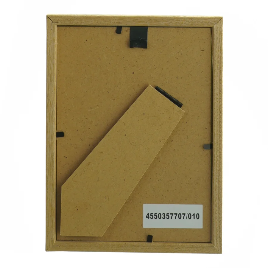 Træramme med teksten 'LIFE BEGINS AFTER COFFEE' (str. 17,5 x. 13 cm)