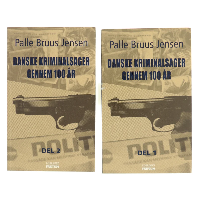 Bøger om danske kriminalsager fra Forlaget Fakta