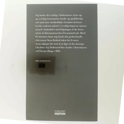 Biografi om kriminalfald fra Forlaget FAKTUM