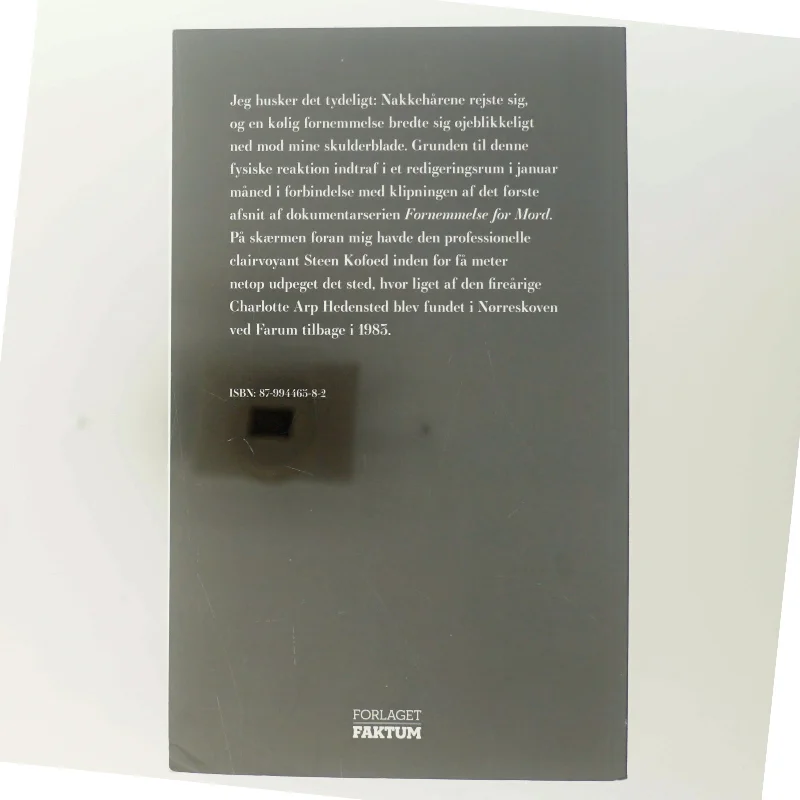 Biografi om kriminalfald fra Forlaget FAKTUM