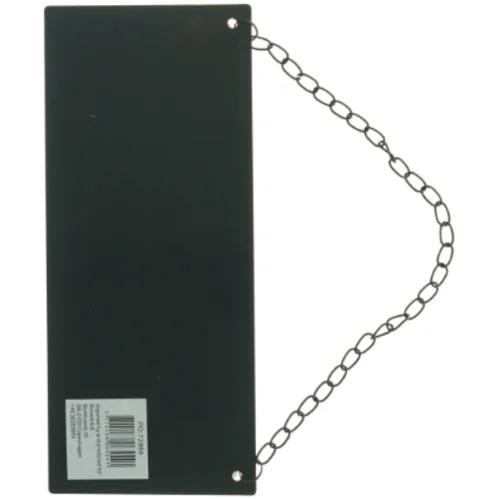 Dekorativt menu-skilt med teksten 'Today's menu Take it or leave it' (str. 30. x. 13 cm)