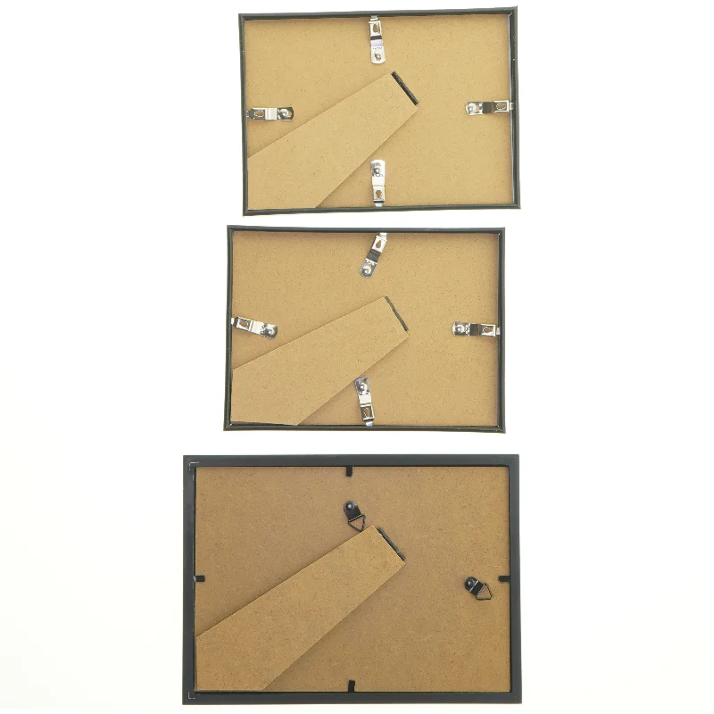 Rammer med dekorative billeder (str. 22,5 x 16,5 cm)