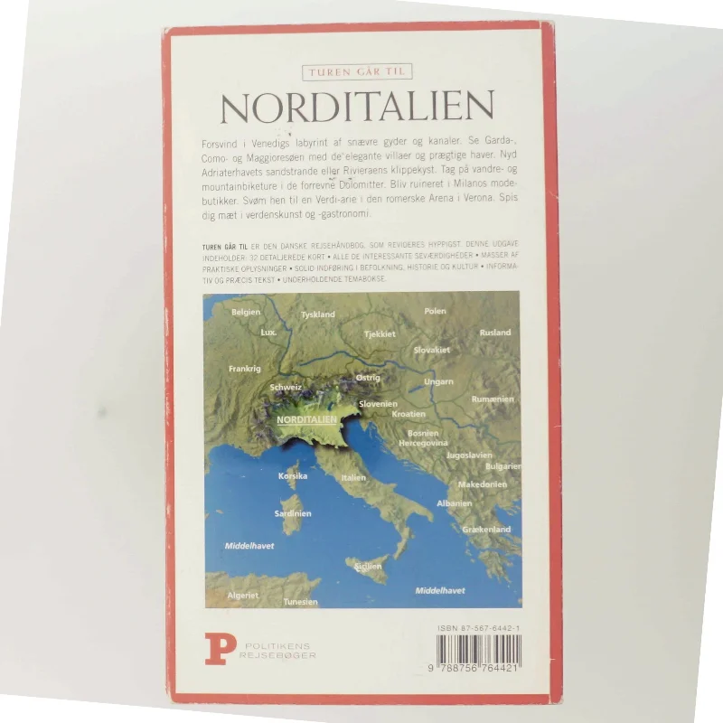Turen går til Norditalien af Preben Hansen (f. 1956) (Bog)