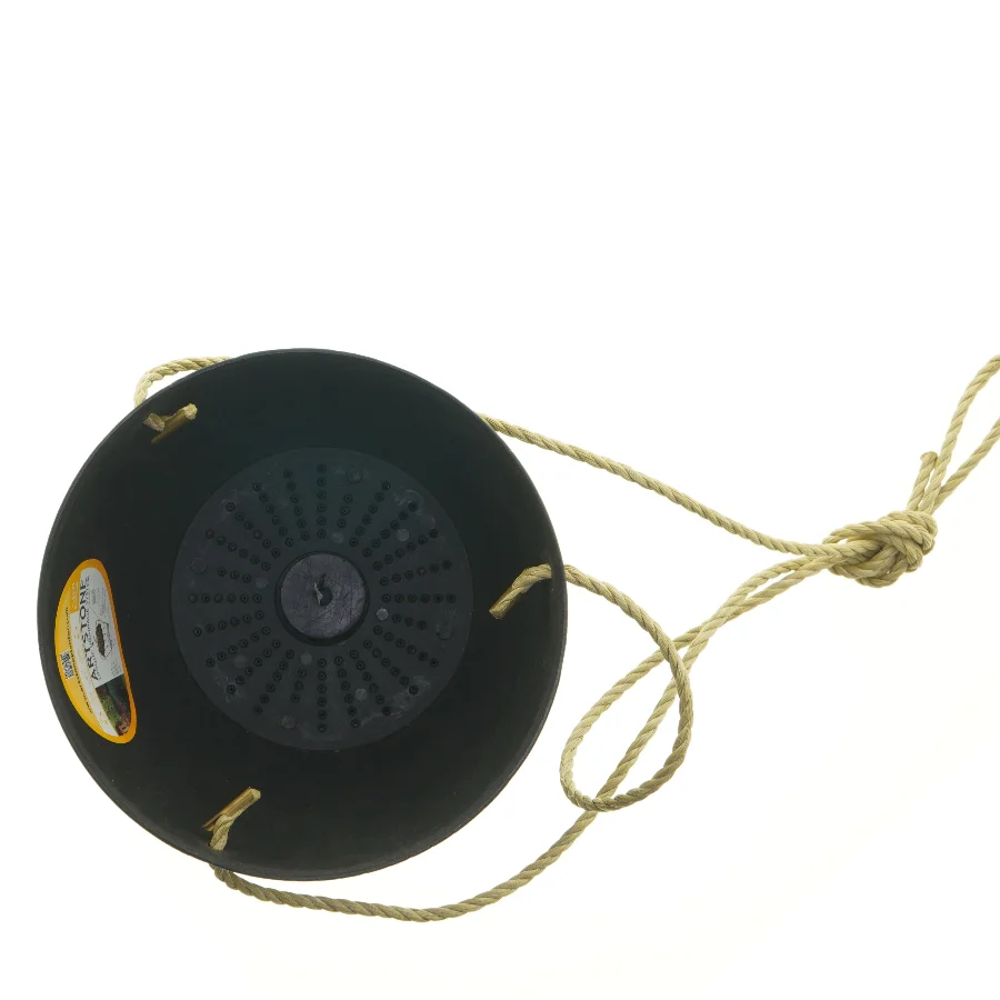 Sort potte fra Artstoneplanter (str. 21 x 20 cm)