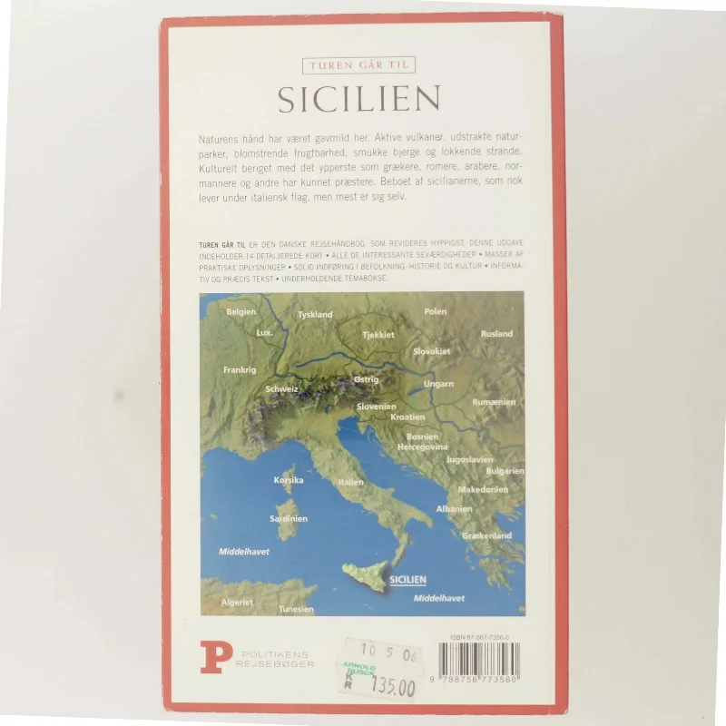 Turen går til Sicilien af Claus Rosenberg (Bog)