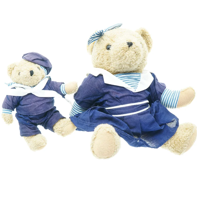 Bamser i matrostøj (str. 25 cm og 35 cm)