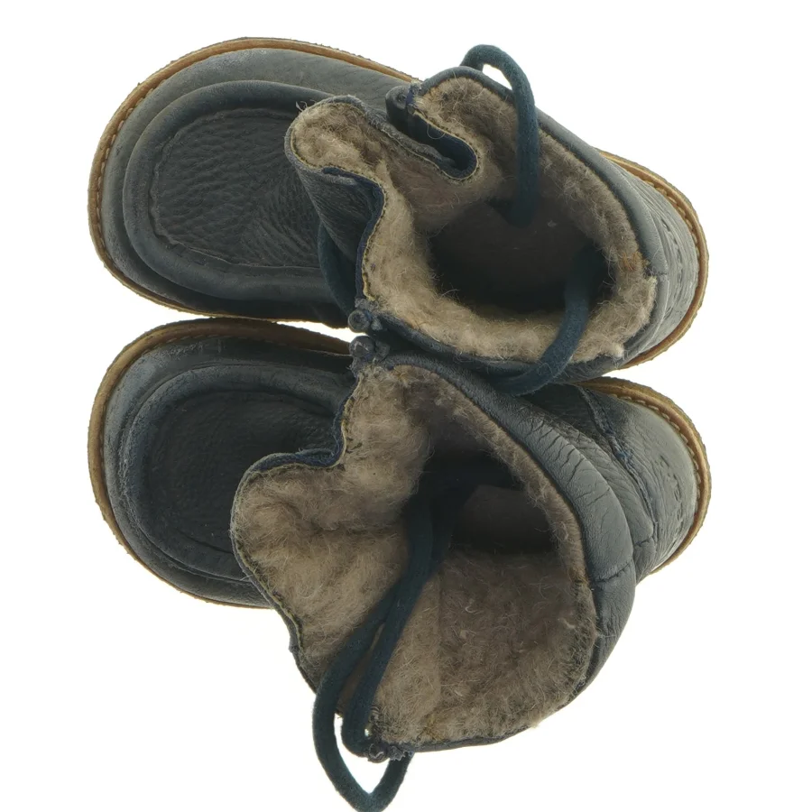 Brugte blå børne vinterstøvler (str. 23)