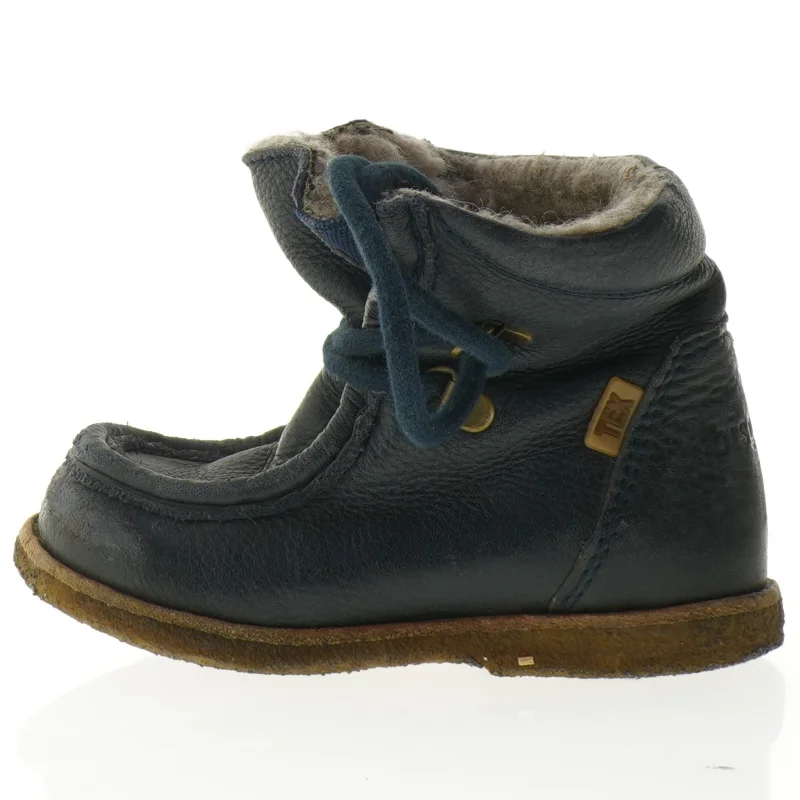 Brugte blå børne vinterstøvler (str. 23)