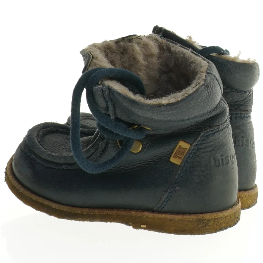 Brugte blå børne vinterstøvler (str. 23)